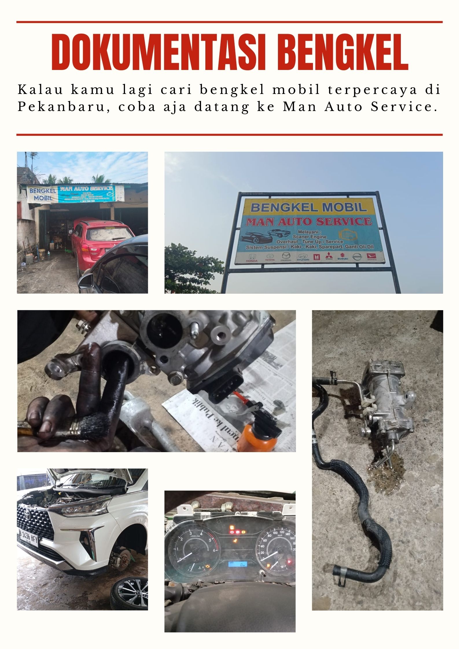 bengkel mobil di pekanbaru