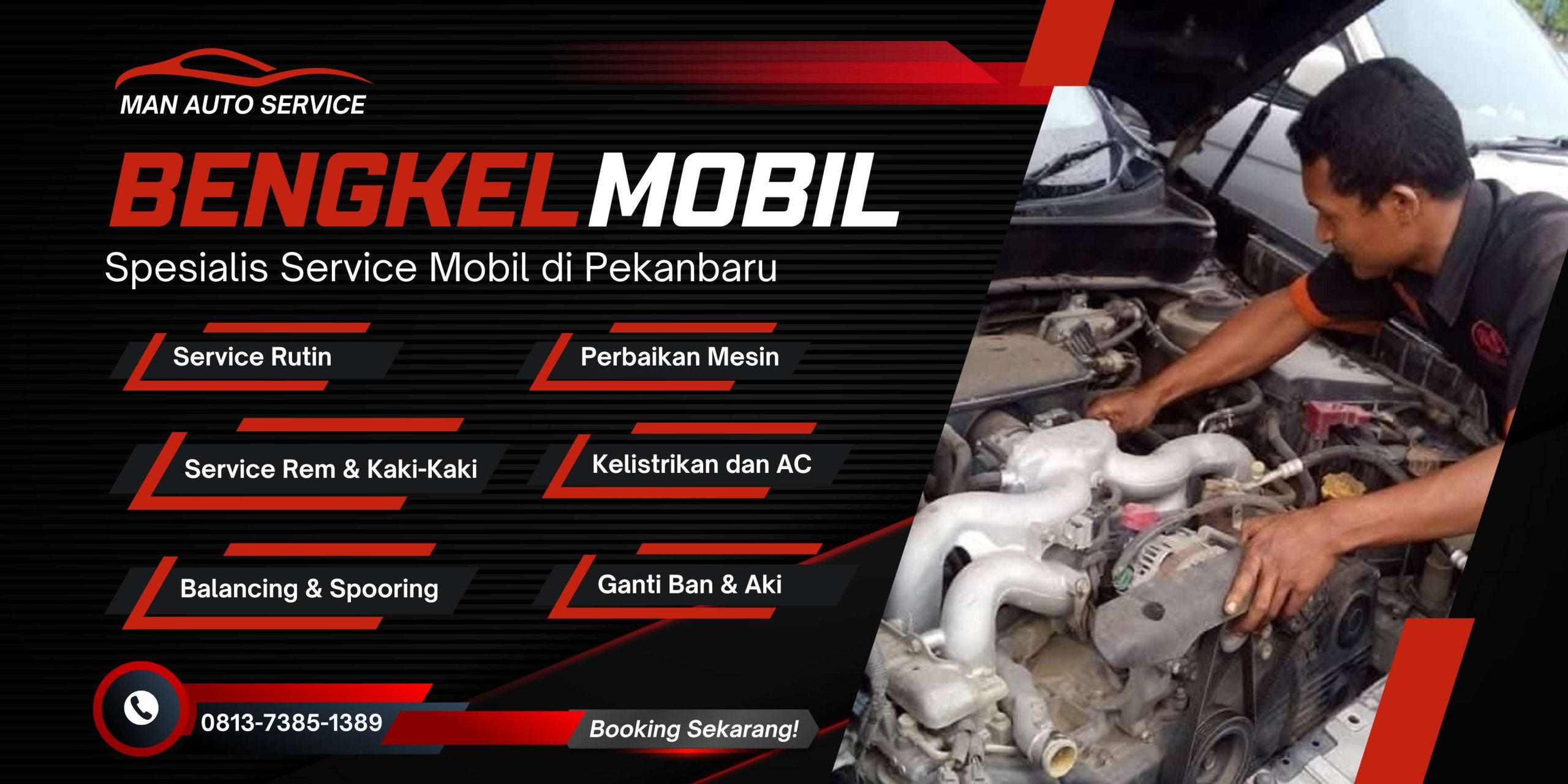 service mobil pekanbaru
